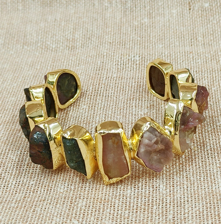 Uncut Gemstone Jewelry