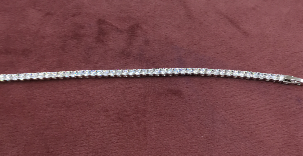 Brc25 51 AD diamond tennis bracelet