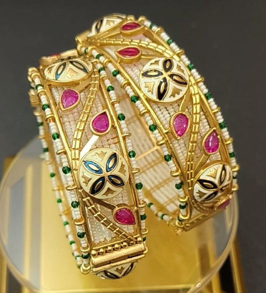 Meenakari openable kada pair Kd00 629s