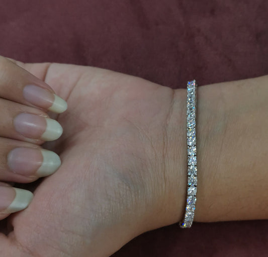 Brc25 51 AD diamond tennis bracelet