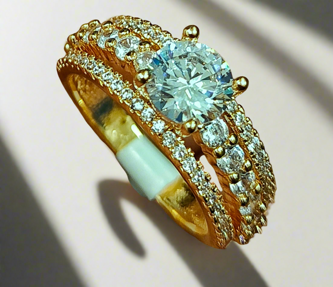 AD diamond finger ring Rg25 48s