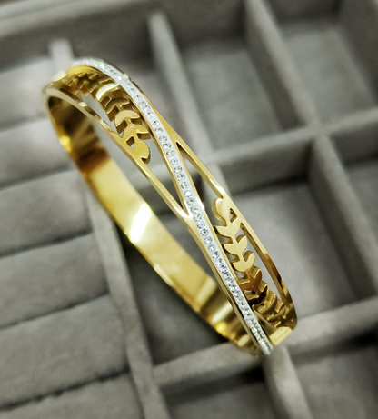 Brc25 31s Anti tarnish casual gold bracelet