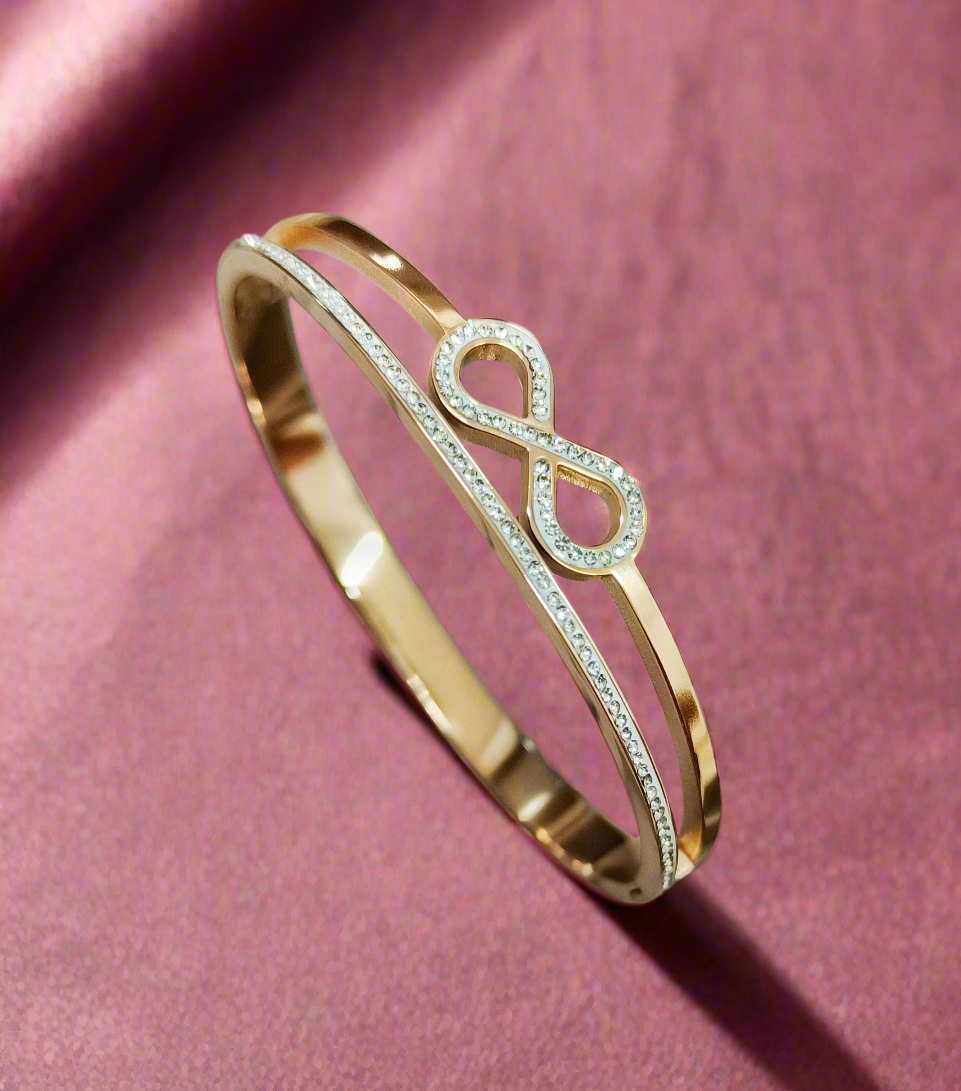 Brc25 34s Timeless Gold-Plated Elegance Bracelet