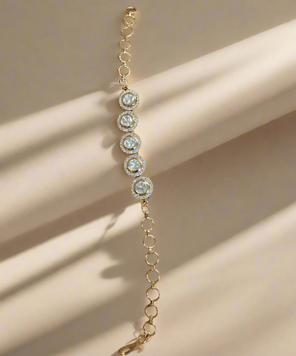Brc25 45s AD Mosanite bracelet