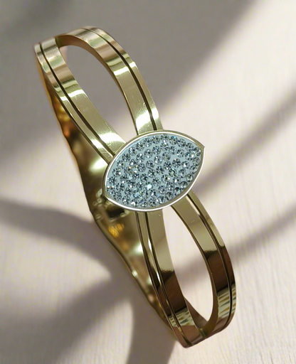 Brc25 60 gold plated openable bracelet