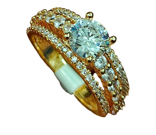 AD diamond finger ring Rg25 48s