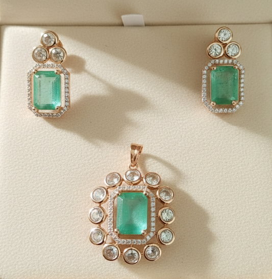 Polki Kundan Rajwadi pendant set PDS25 374