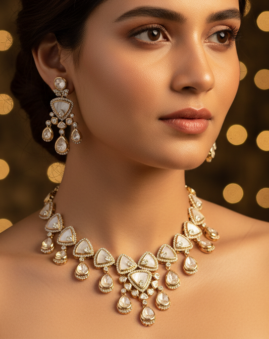 Mother of pearl set Nck25 332