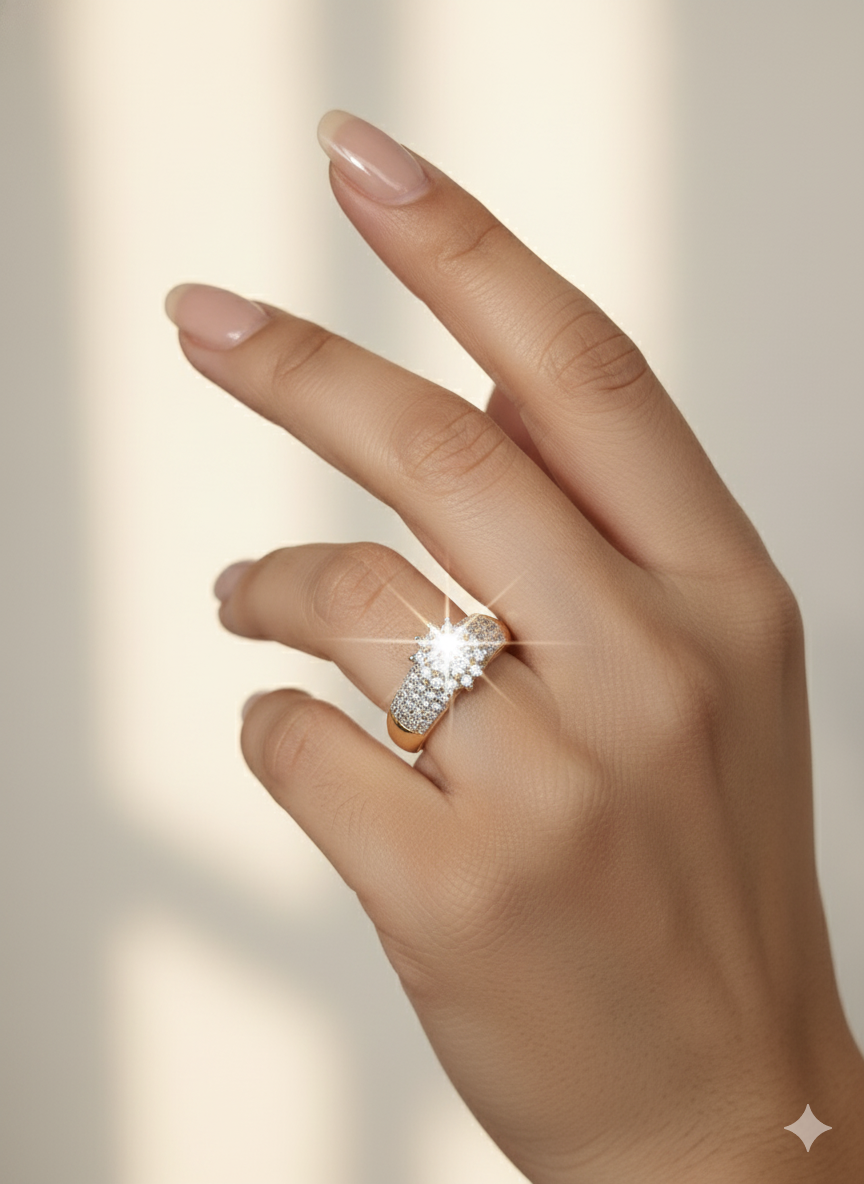 Rg25 285 The Starlight Solstice Ring