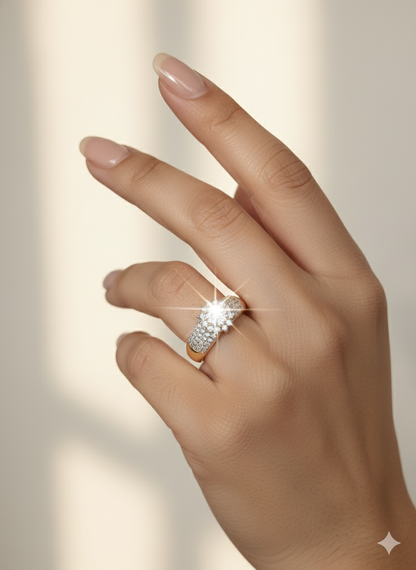 Rg25 285 The Starlight Solstice Ring