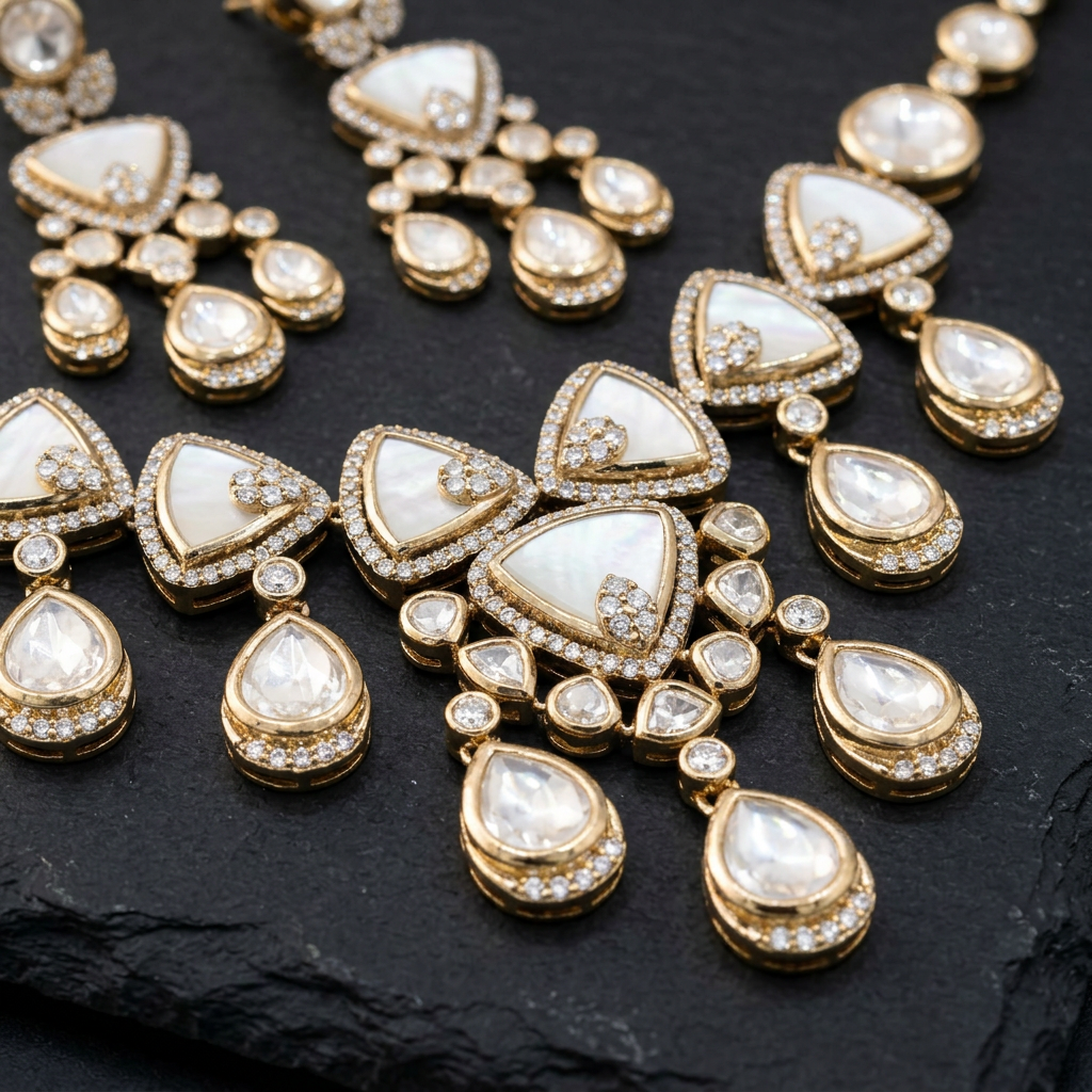 Mother of pearl set Nck25 332