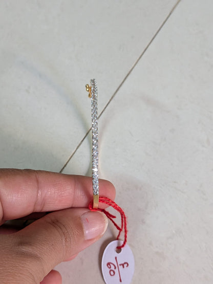 Brc26 173 single line ad bracelet