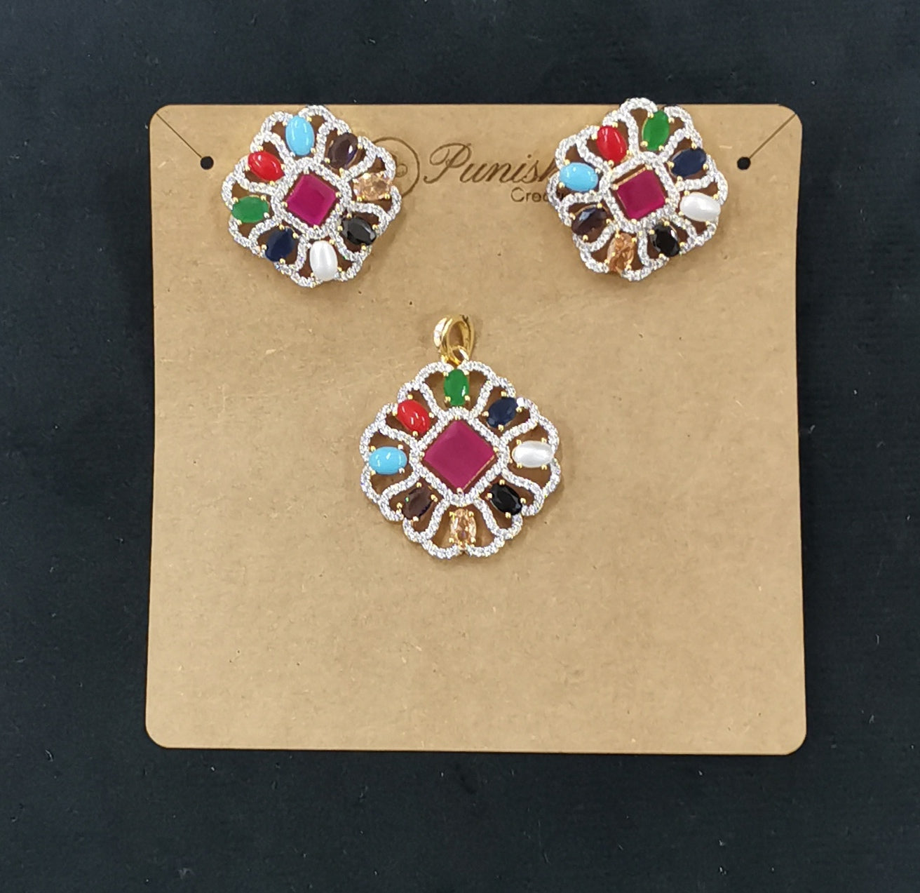 Navratna stones with ad  pds26 132