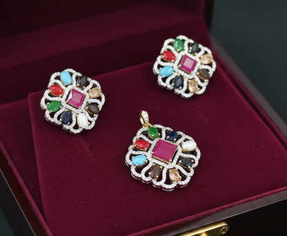 Navratna stones with ad  pds26 132