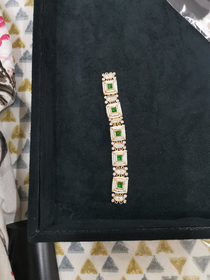 Royal Ruby link bracelet