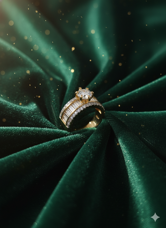 Rg25 142  The Baguette Regent Ring
