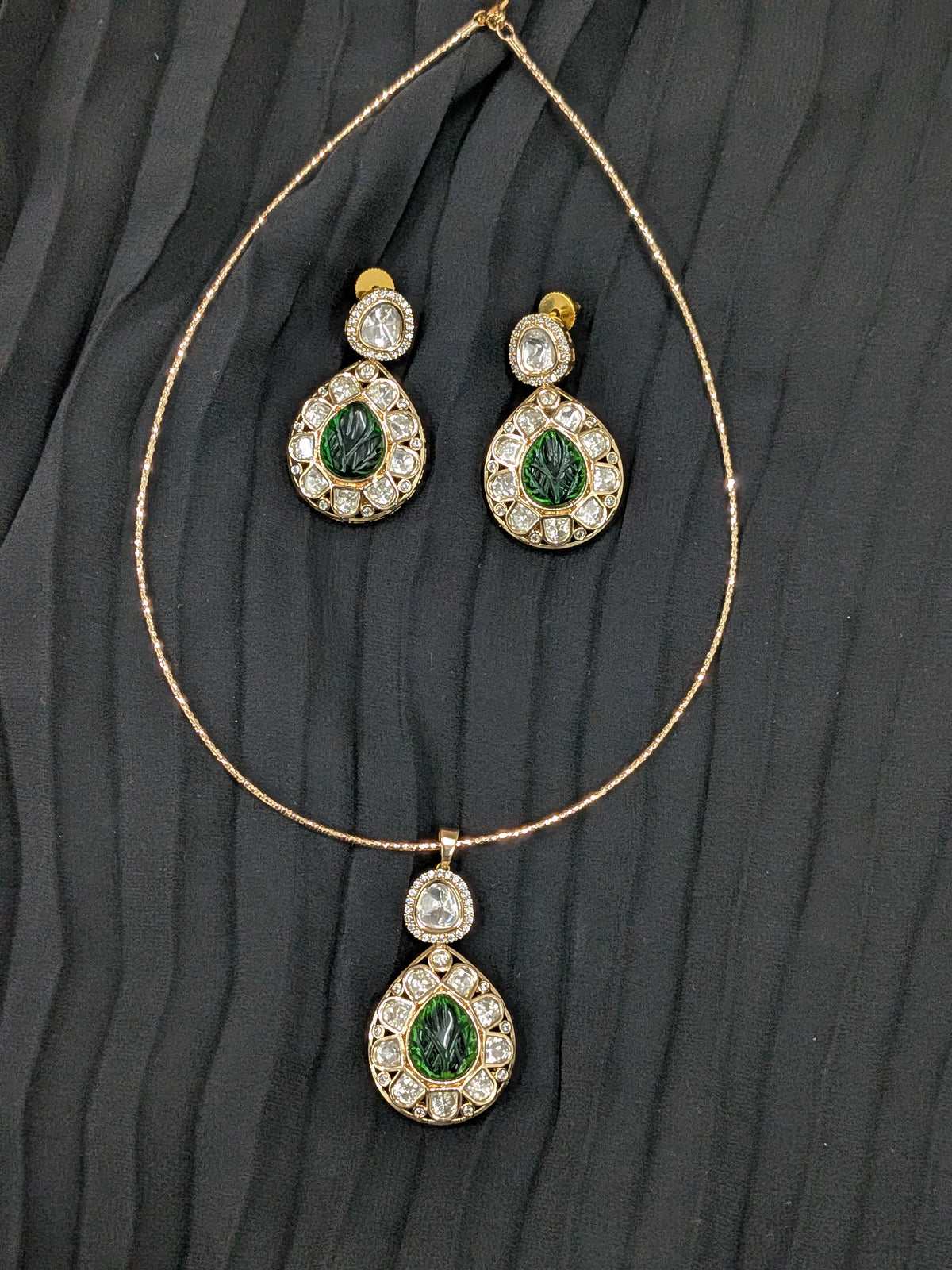Pachi Kundan N Emerald Pds26 169