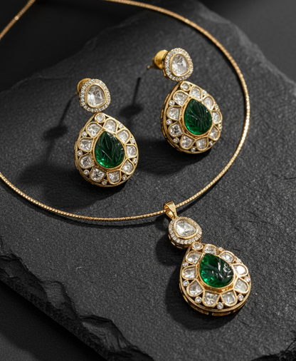 Pachi Kundan N Emerald Pds26 169