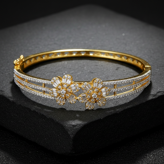 BRC00 349s AD flower bracelet